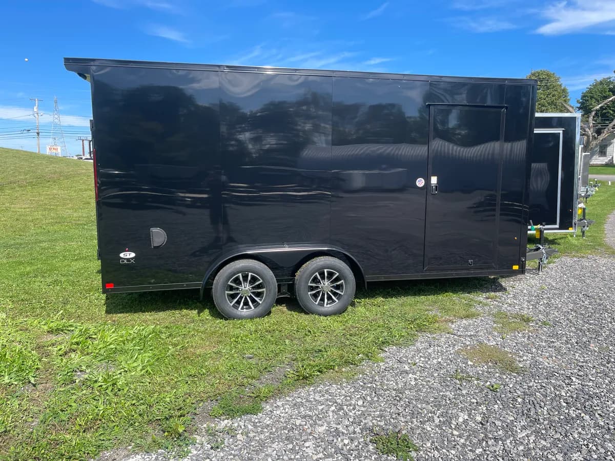 LOOK Trailers 7x16 ST DLX Flat Top V-Nose 7K Enclosed Trailer - View 1