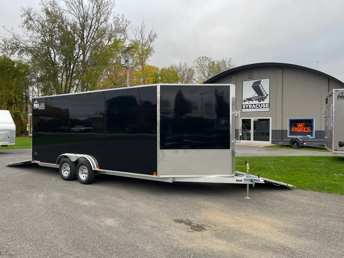 PROLine 7.5x18+54"V 7K Snowmobile Trailer - View 1