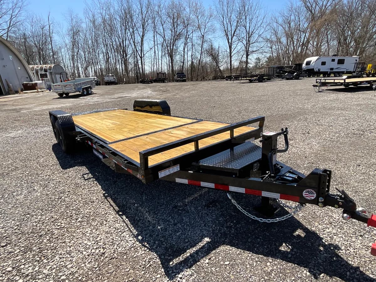 Sure-Trac 7x20 (16+4) 14K Tilt Bed Trailer - View 1