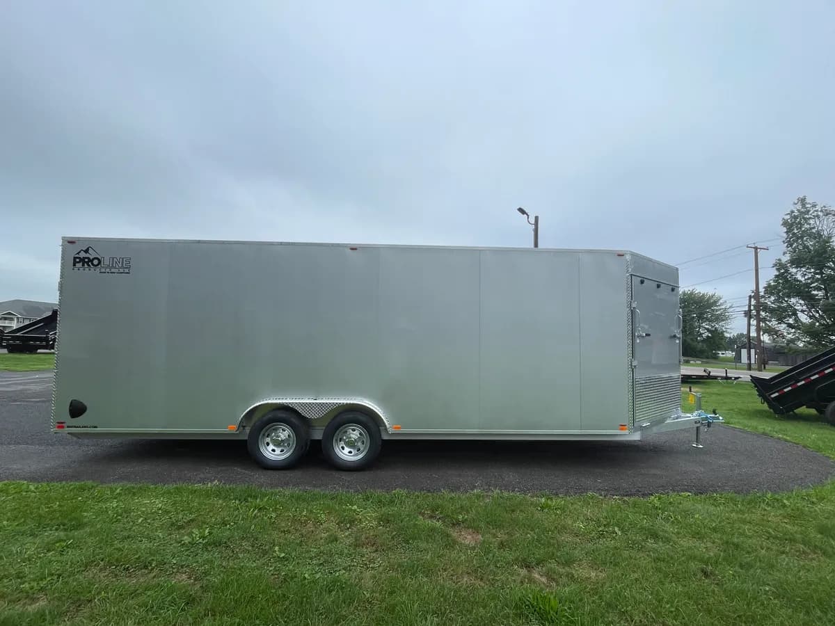 PROLine 7.5x22 +54"V 7K Snowmobile Trailer - View 1