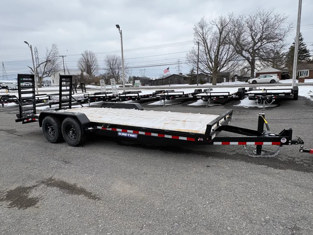 Sure-Trac 7x18 (16+2) 10k Equipment Trailer - View 1